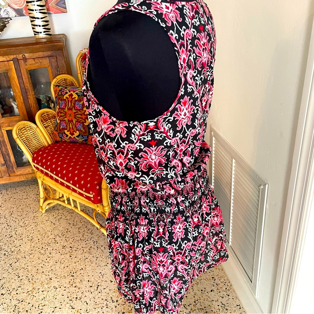 KATE SPADE dive right in! DRESS or Swim Coverup! Low waist! Pink Black White Sm - Picture 3 of 8